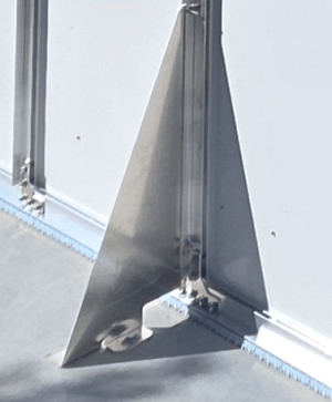 Hockey Board Bracket - Anchor Plates